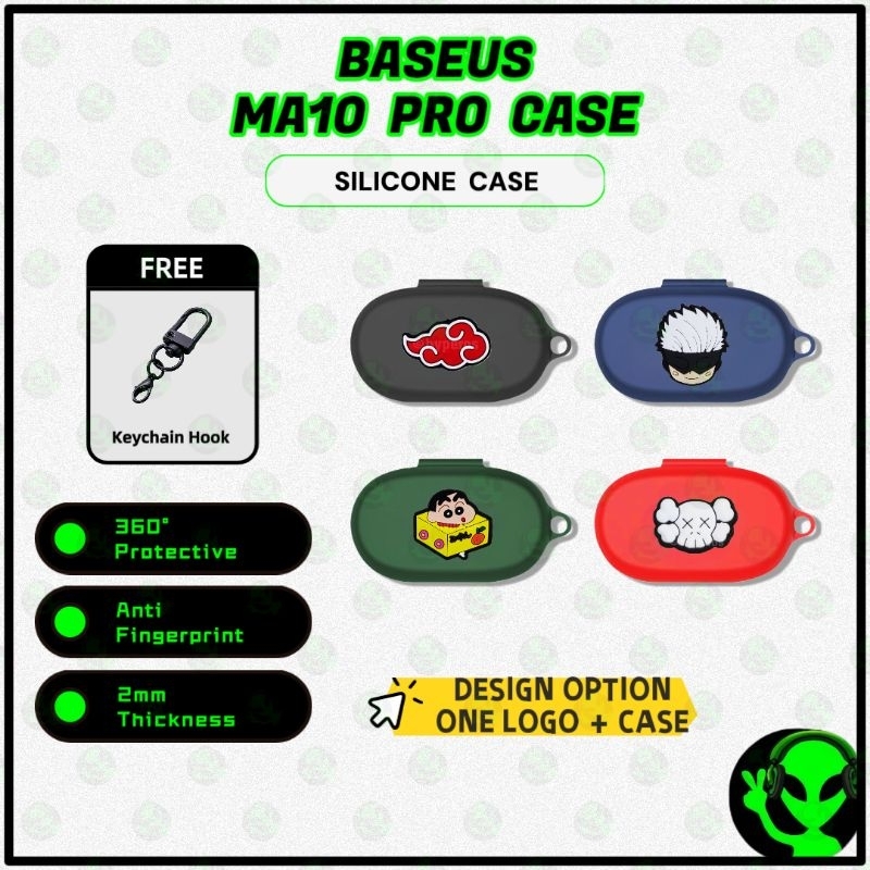 Baseus Bowie MA10 PRO Case True Wireless Earbud Protective Shell Soft Silicone Case Baseus MA10 Pro 