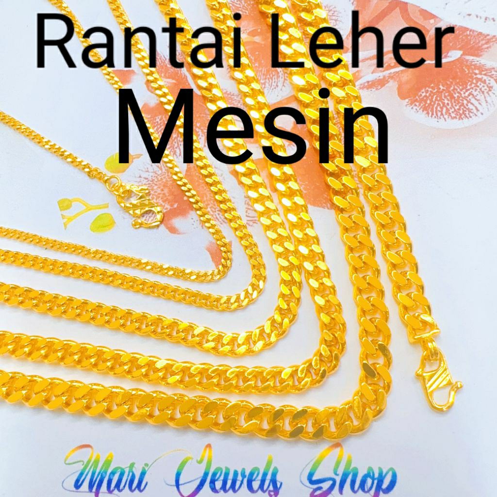 ADA COP 916 (NCE38) EMAS BANGKOK RANTAI LEHER MESIN KILAT BUDAK/DEWASA ผู้ใหญ่/CHILDREN SHINB สร้อยค