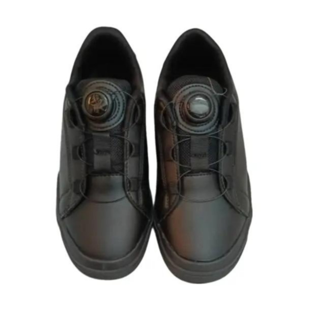 NewStar Black School รองเท้า Kasut Hitam Sekolah - W530 B2- Sekolah Rendah W 530 ปุ่มหมุน Rachet 530