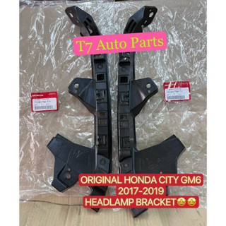 CITY GM6 T9A 2017-2020 ด้านหน้า DEPAN BUMPER HEADLAMP BRACKET LAMPU 71140-T9A-T11 71190-T9A-T11