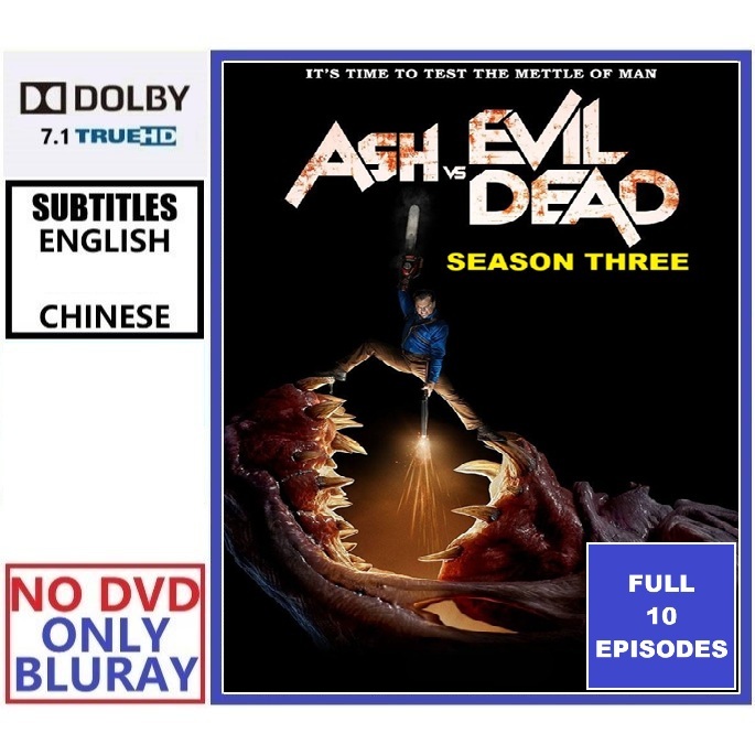 A2D30 Ash Vs Evil Dead Season 3 (2018) [10 EPISODES] (2 แผ่น) Action Horror Supernatural