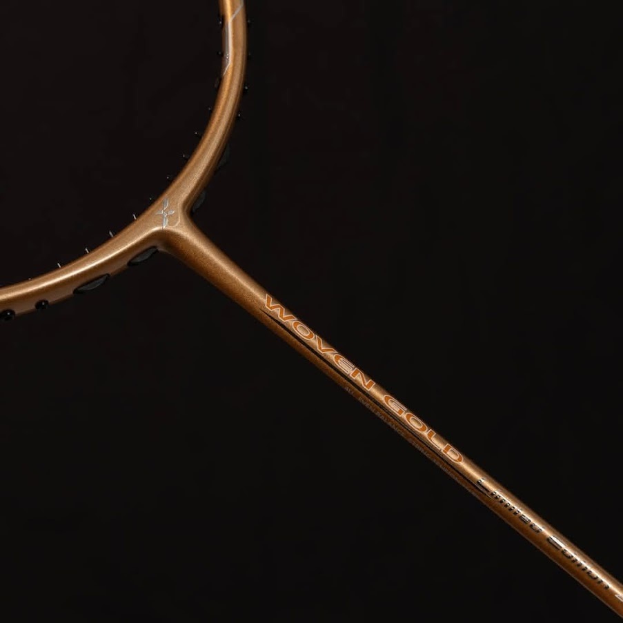 Maxbolt Raket ไม้แบดมินตัน / ไม้แบดมินตัน WOVEN GOLD FOC Cover Racket