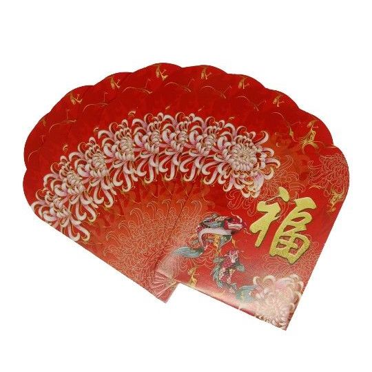 PUBLIC BANK CNY ANG POW SLEEVE สีแดง 1 ชิ้น
