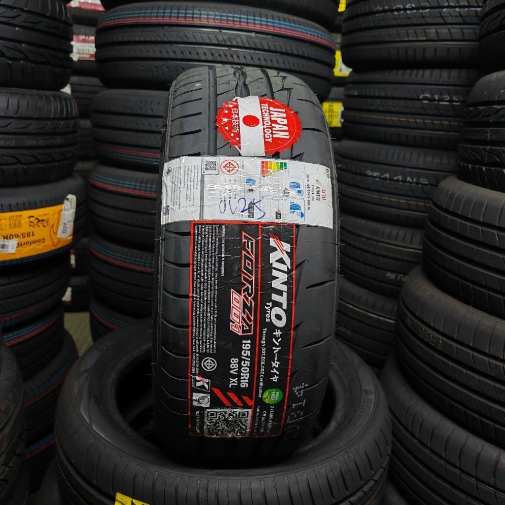 [ติดตั้งฟรี] KINTO FORZA001 R16 195/50R16 205/50R16