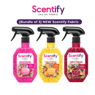 [Bundle of 3] NEW Scentify Fabric Bundle | Candy Blush | Golden Breeze | Sparkling Fruite