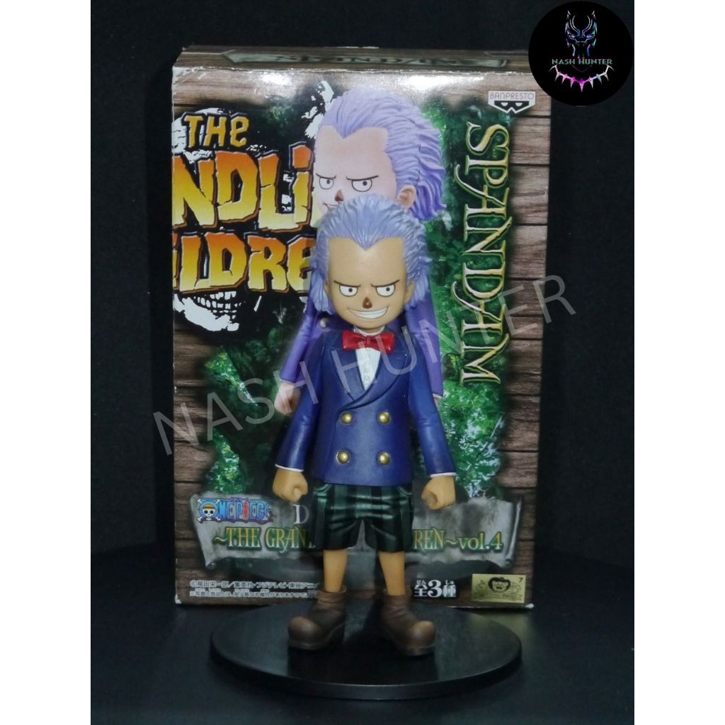 Bandai - Spandam - One Piece - CP9 - CP5 - CP0 - The Grandline Children - Vol 4 - Banpresto