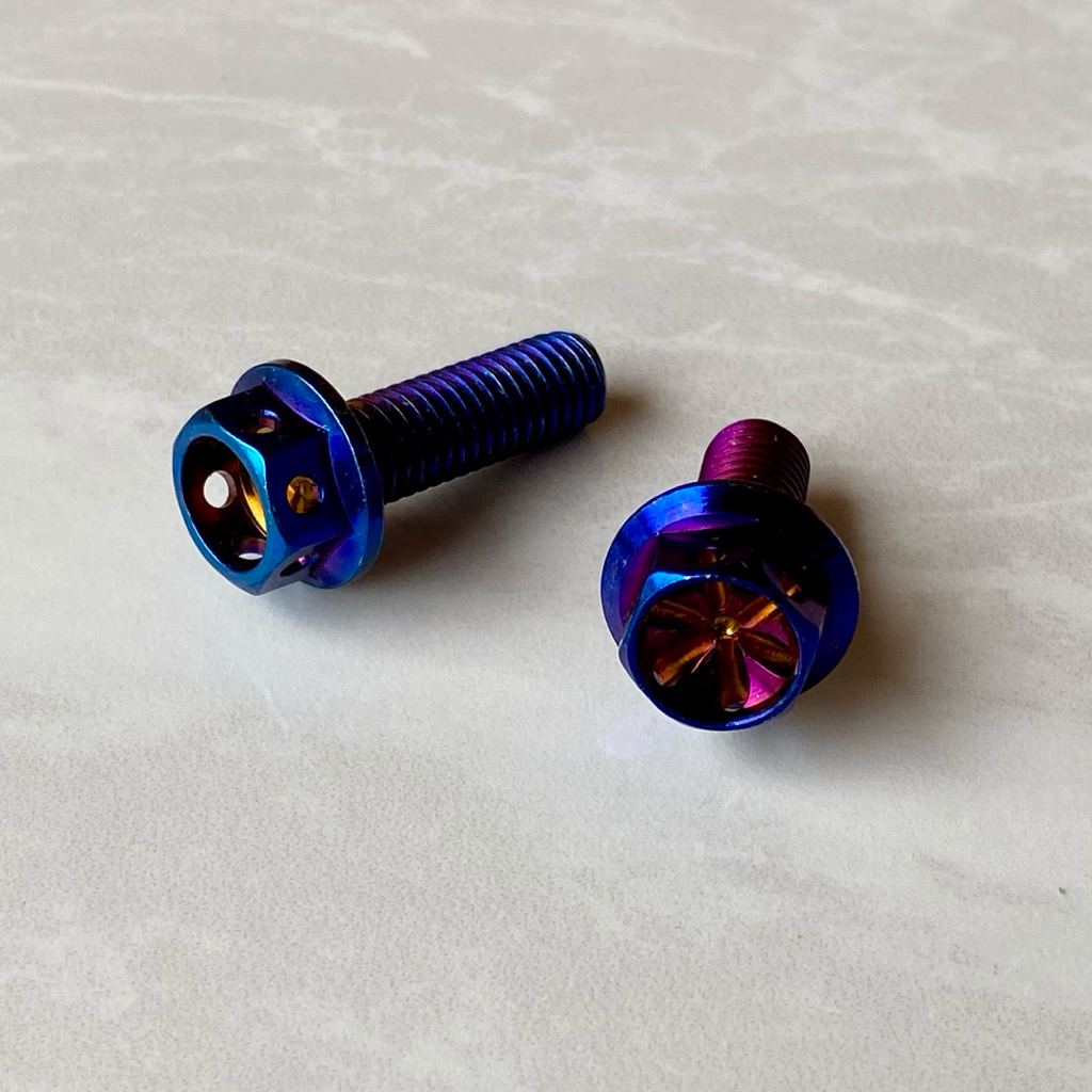 SCREW SKRU TITANIUM M8x20MM M8X25MM M8 20MM 25MM