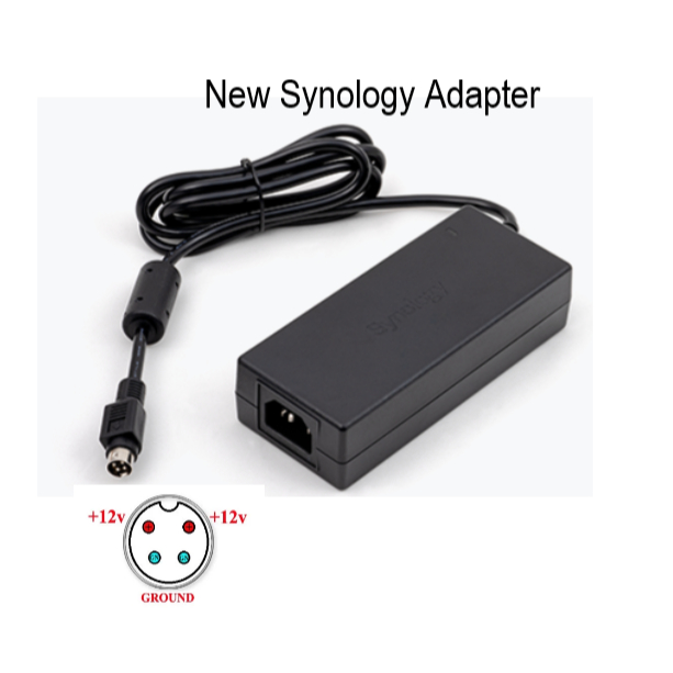 4Pin Connector 12V 10A/12V 5A AC DC อะแดปเตอร์อะแดปเตอร์สําหรับใหม่ Synology NAS DS918 + DAS415 + DS