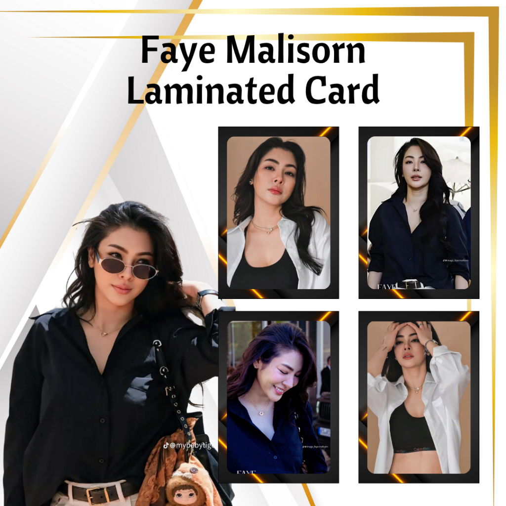การ์ดสะสม Faye Malisorn Fanmade Unofficial