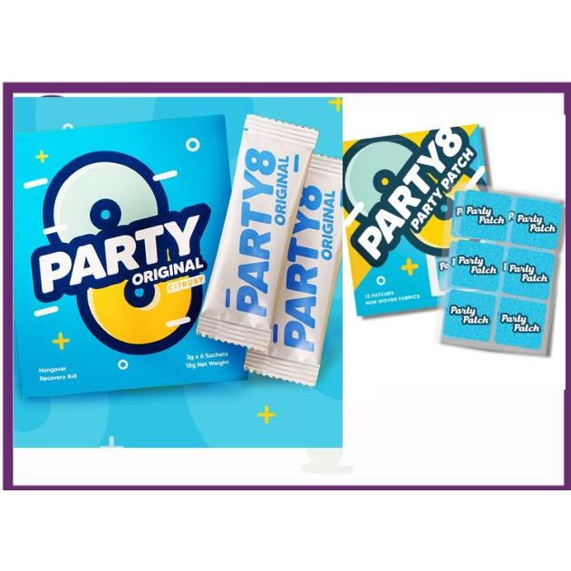 Party 8 Patch 12s[ EXP24.12.26 ]//Recovery Pack Sachet 3g x 6s