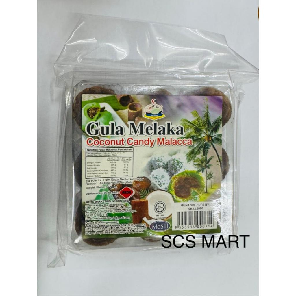 Nelayan Brand Gula Melaka 420gm ลูกอมมะพร้าว Malacca