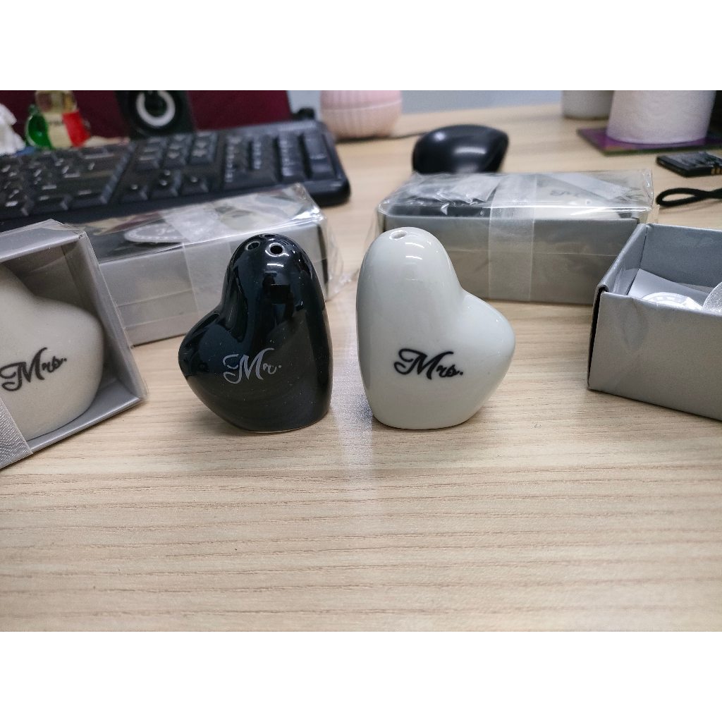 แจกของที่ระลึกงานแต่งงานตกแต่งสวน Doorgift Party Favor Shaker เกลือ Shaker Favor