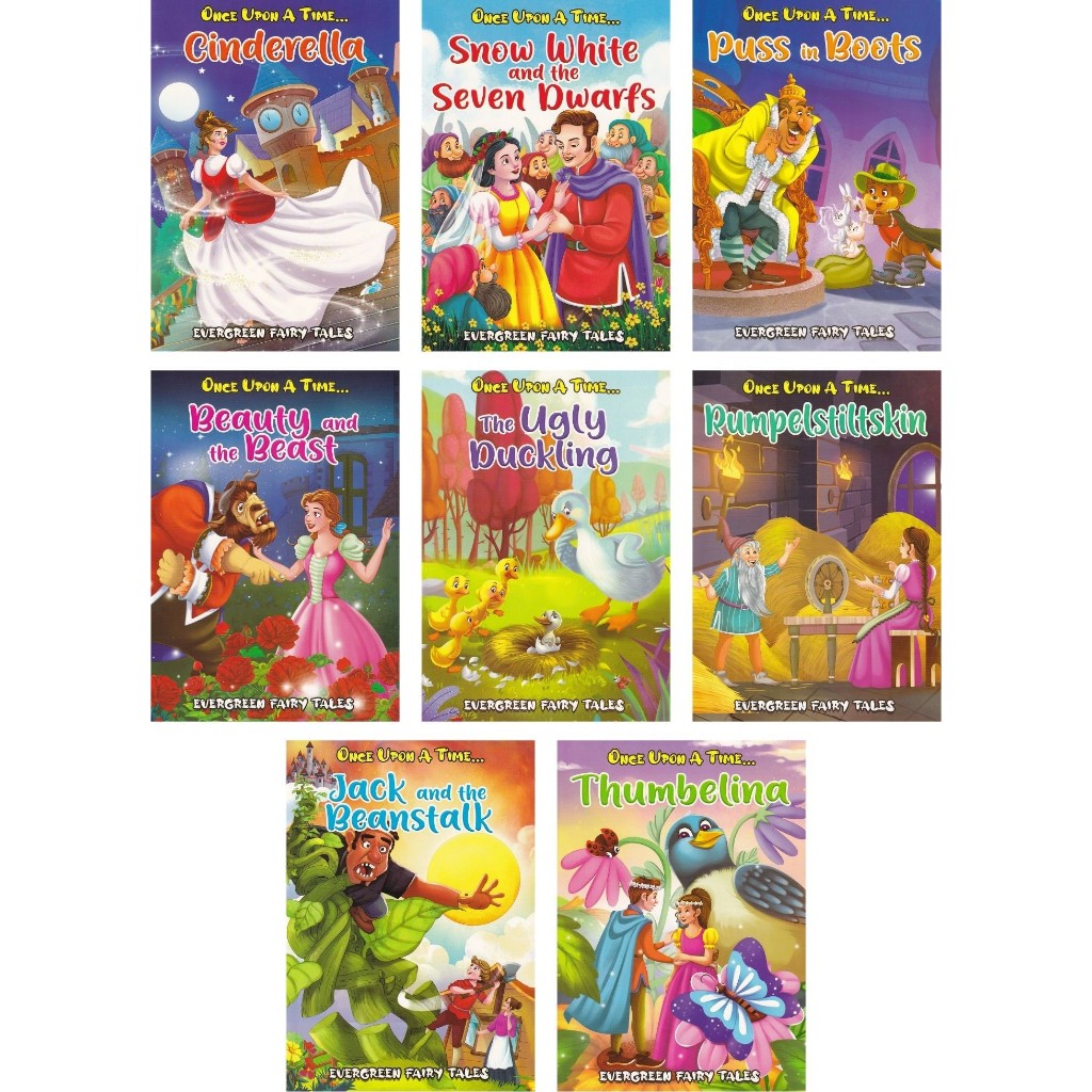 ONCE UPON A TIME : EVERGREEN FAIRY TAILES STORIES SERIES