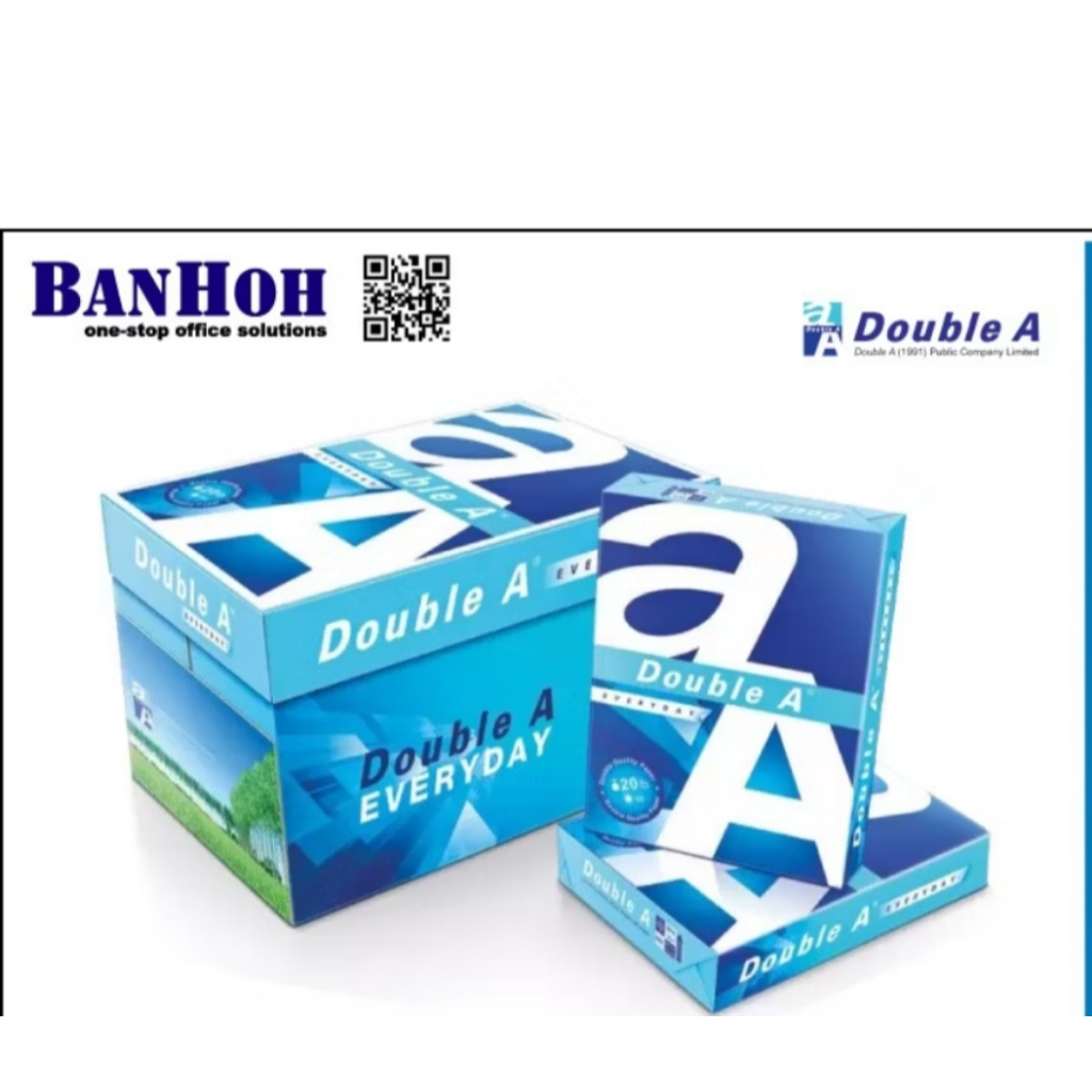 Double Paper A4 Paper/Paper 70Gsm Concealer Paper/Copier Paper 500s (5 แพ็ค)