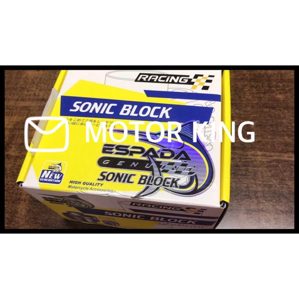 บล็อกกระบอก Blok Racing ESPADA Yamaha Lagenda 115 SRL 115 Fi 60mm Lagenda115 SRL115 Block Racing