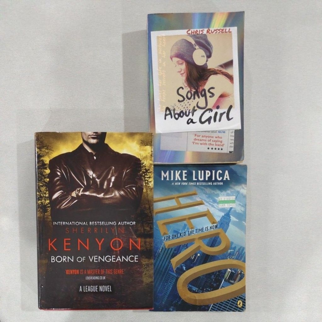 ใช้แล้ว-XB5-Jun 26-ML5 Born of vengeance, Song about a girl, Hero