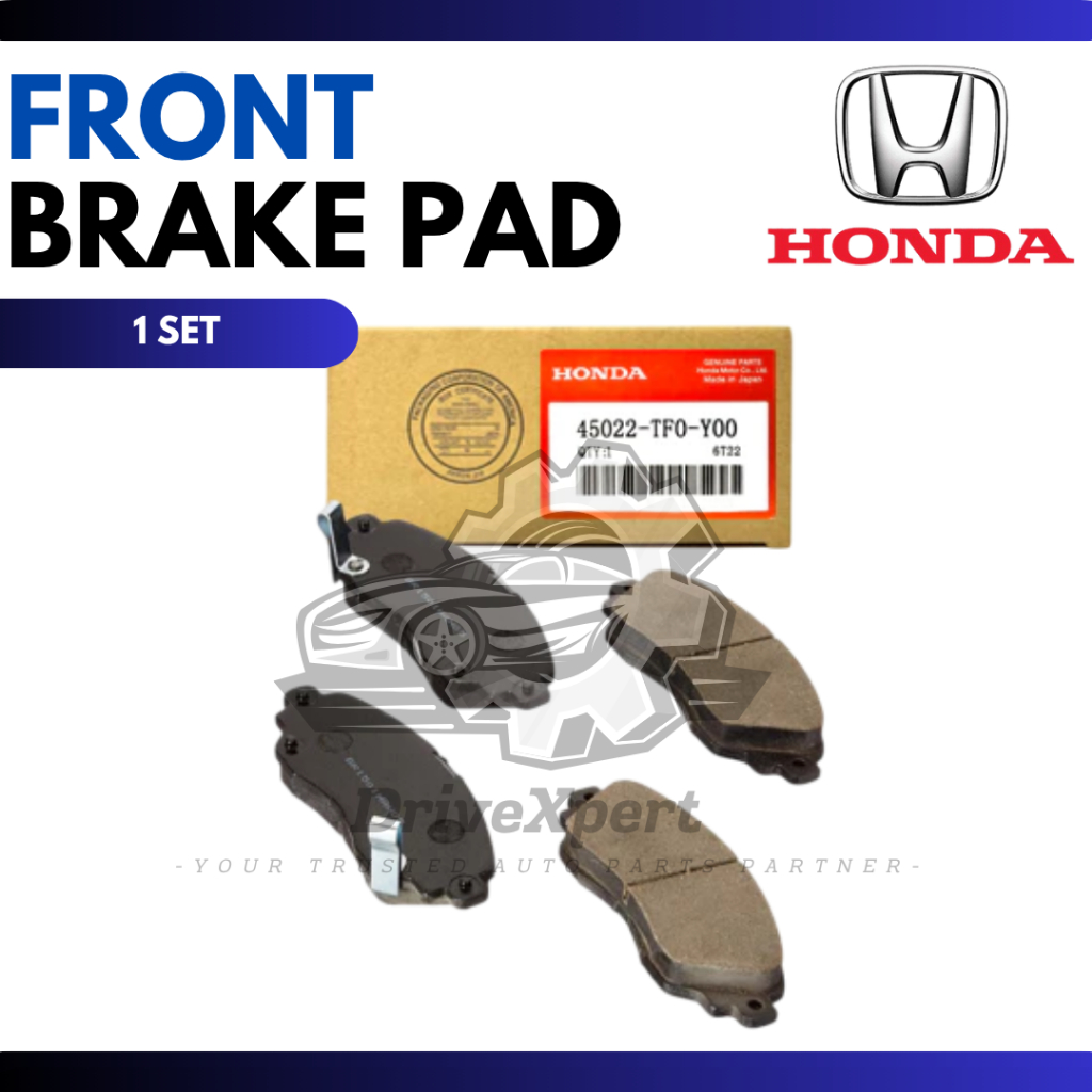 ผ้าเบรคหน้าและหลัง Honda OEM - Honda City /Jazz / CRZ / Freed / Civic / Insight Hybrid