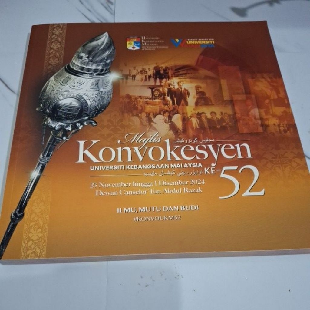 (PRELOVED) CONVENTION BOOK UKM TO-52 23 NOV TO 1 DECEMBER 2024