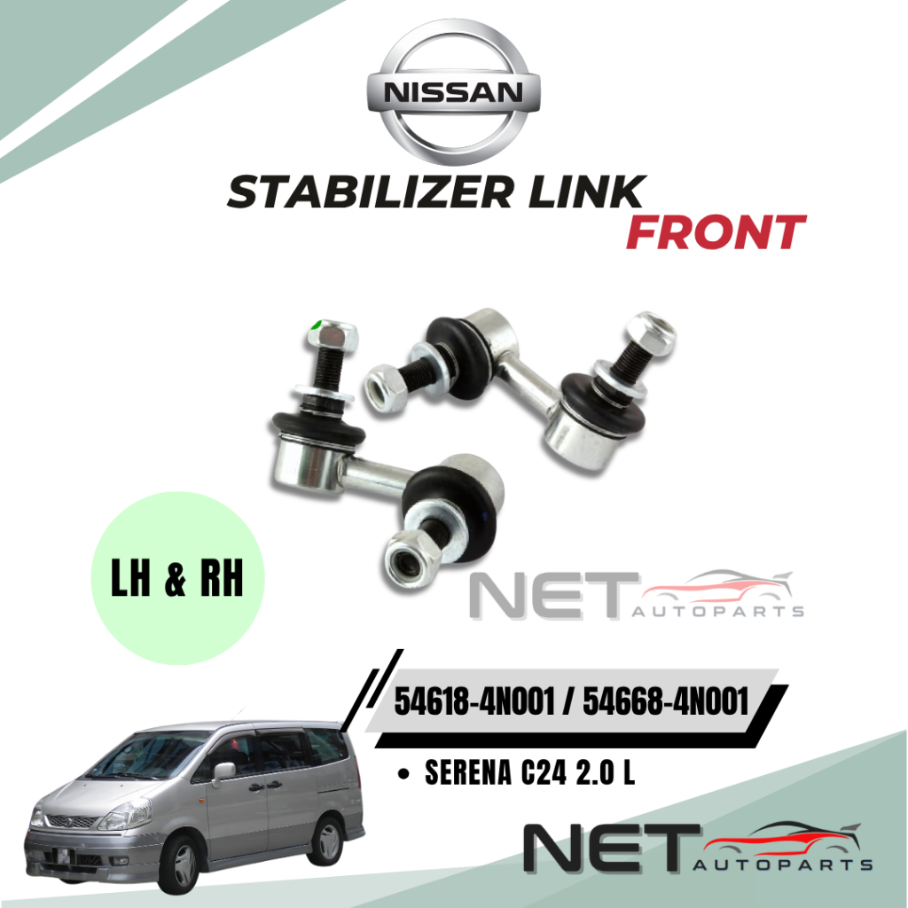 ABSORBER STABILIZER LINK FRONT NISSAN SERENA C24 2.0 L (54618-4N001) (54668-AN001)