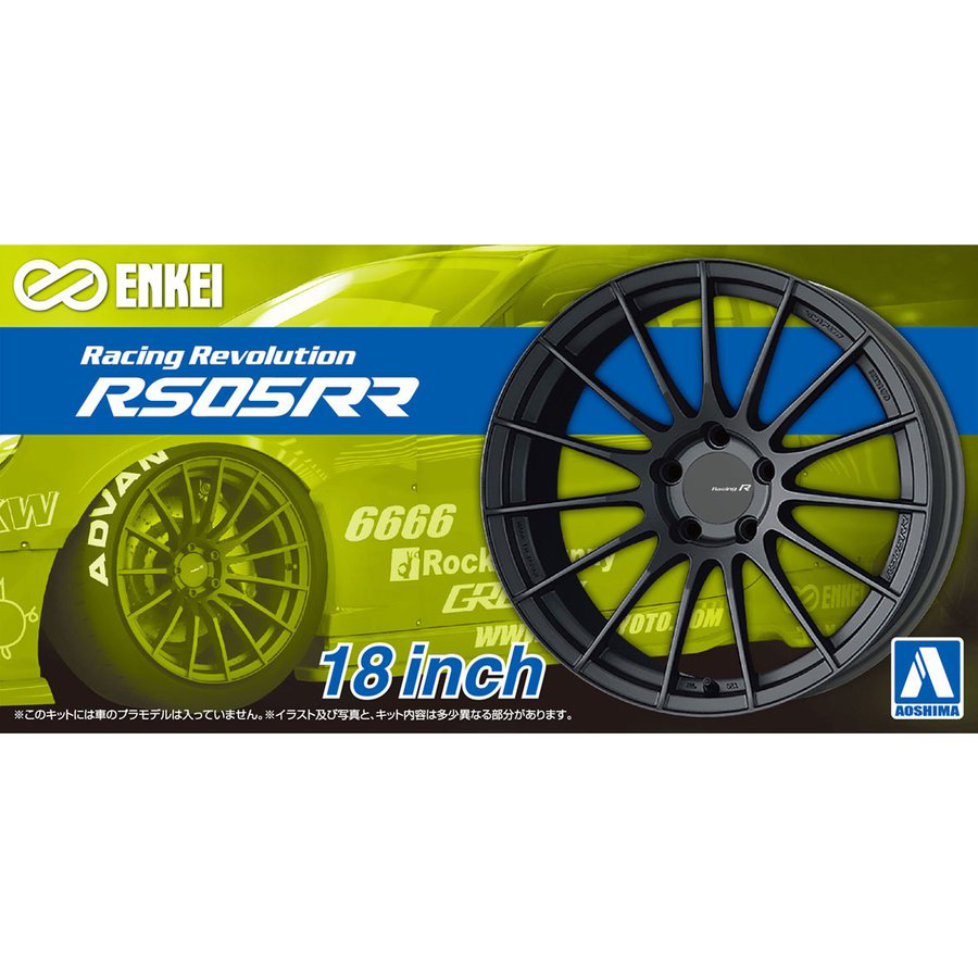 Aoshima Enkei RS05RR 18 นิ้ว (อุปกรณ์เสริม) (สเกล 1/24)