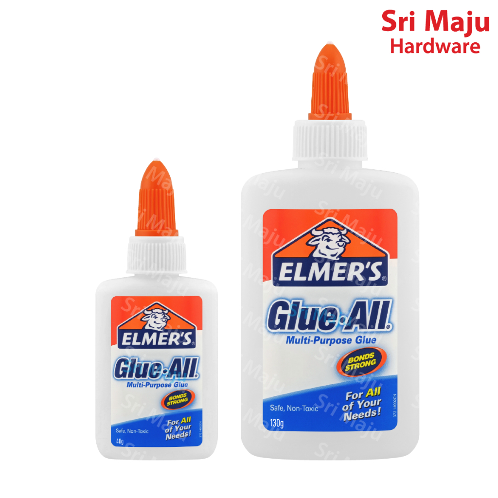 MAJU Elmers กาวอเนกประสงค์แห้งใสปลอดสารพิษปลอดภัยนักเรียนโรงเรียน Gam Serbaguna 40g 130g