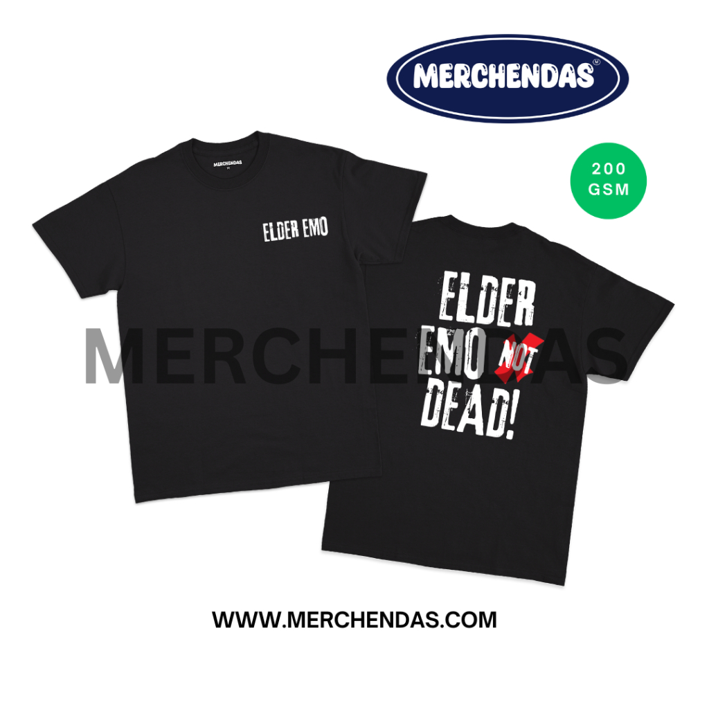 ELDER EMO Forever Emo Kid Society เสื้อยืด