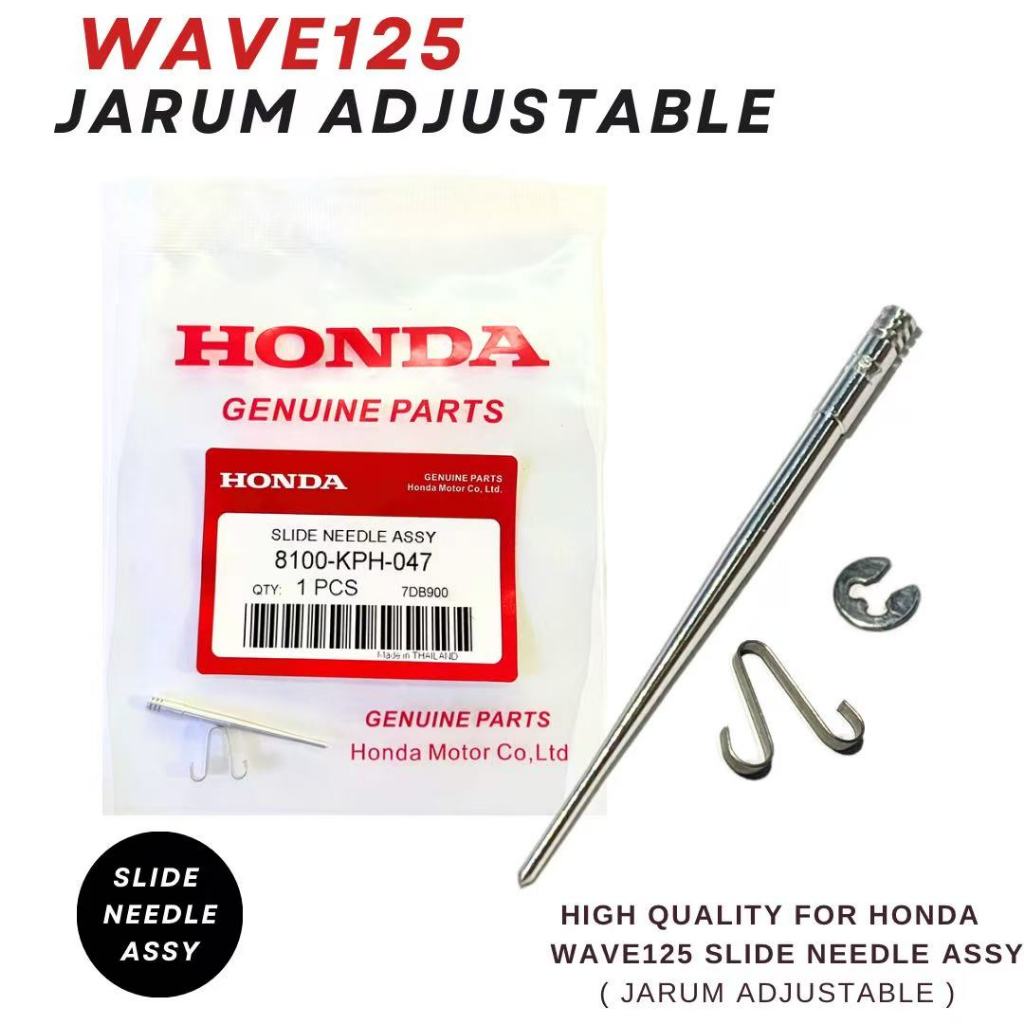 Honda WAVE125 WAVE125-S ชุดเข็มสไลด์สไลด์ Assy WAVE125 W125S YTZ5 YB3L YTZ6 RK RKM NTN NGK HIREV