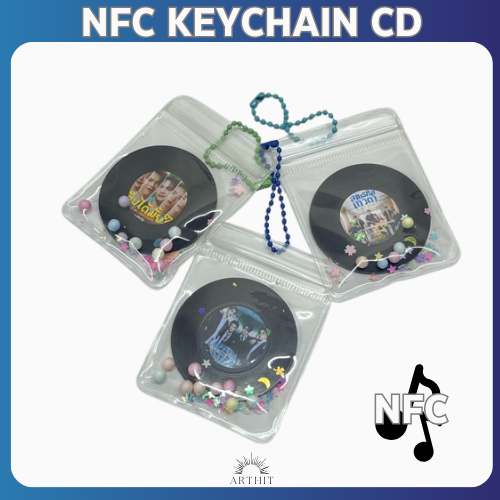 [ซื้อ 2 แถม RM8.90] พวงกุญแจ NFC CD Keychain CD Keychain Mini CD GMMTV