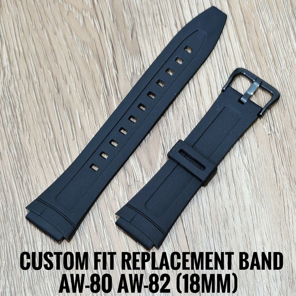 การแข่งขันวง CASIO AW-80 AW-82 แบบกําหนดเอง 18มม. เครื่องมือและบาร์สปริงฟรี