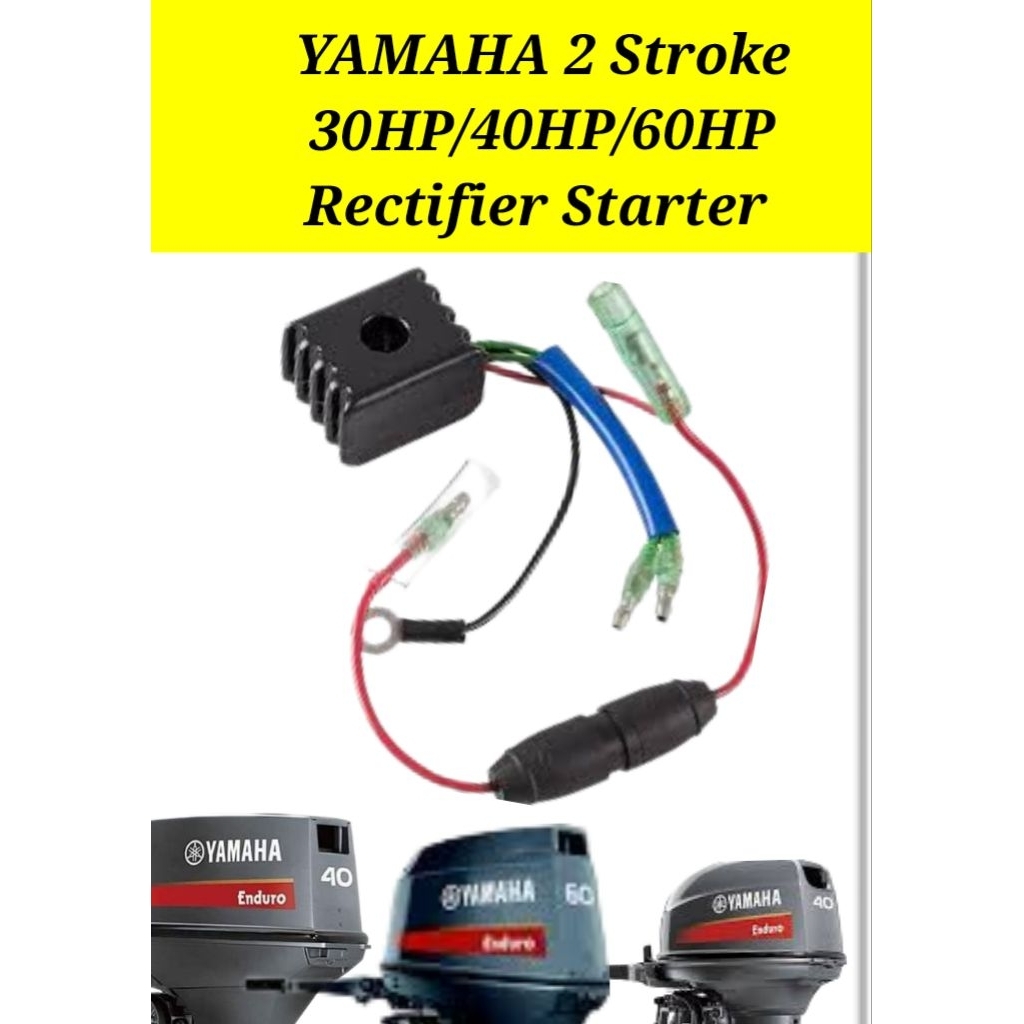 E30H/40J/40X/E60H YAMAHA Rectifier Starter 6G1 2 จังหวะชิ้นส่วนเครื่องยนต์นอกเรือ