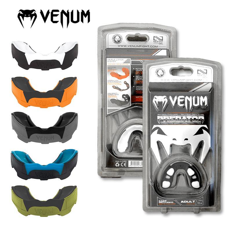 VENUM tinju MouthGuardVenum Premium MouthGuard Gum Shield Rubgy MMA Muay Thai Tooth Protect Boxing Sports