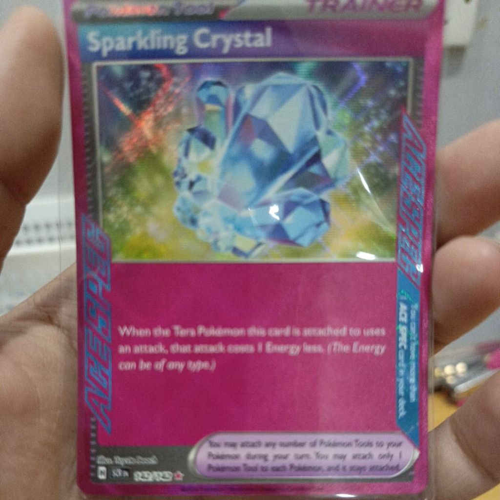 Pokemon TCG Sparkling Crystal Ace Spec Stellar Crown