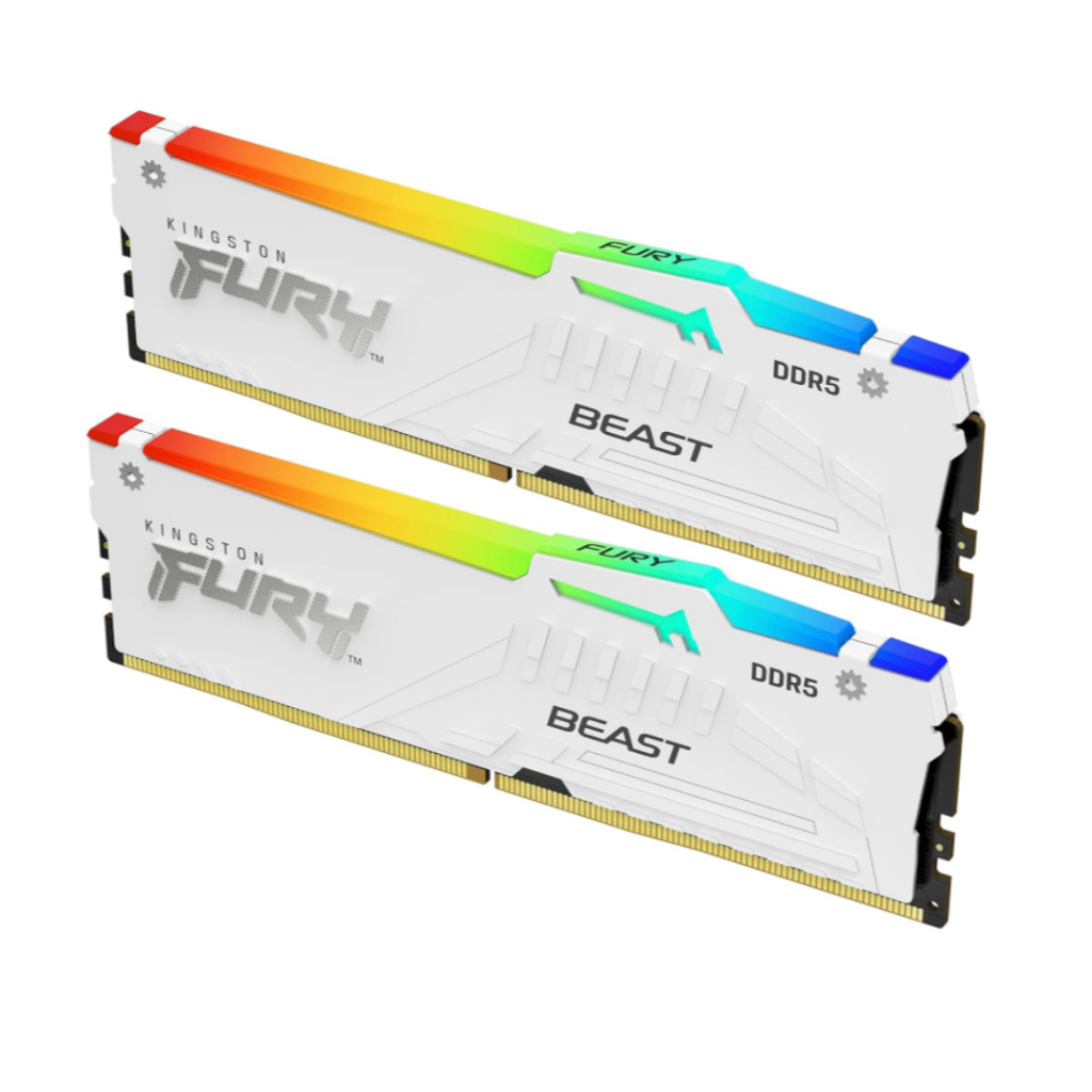Kingston Fury Beast DDR5 AMD EXPO Certified CL30 [ 16GB~64GB ] ชุดหน่วยความจําเดสก์ท็อป 6000Mhz [ สี