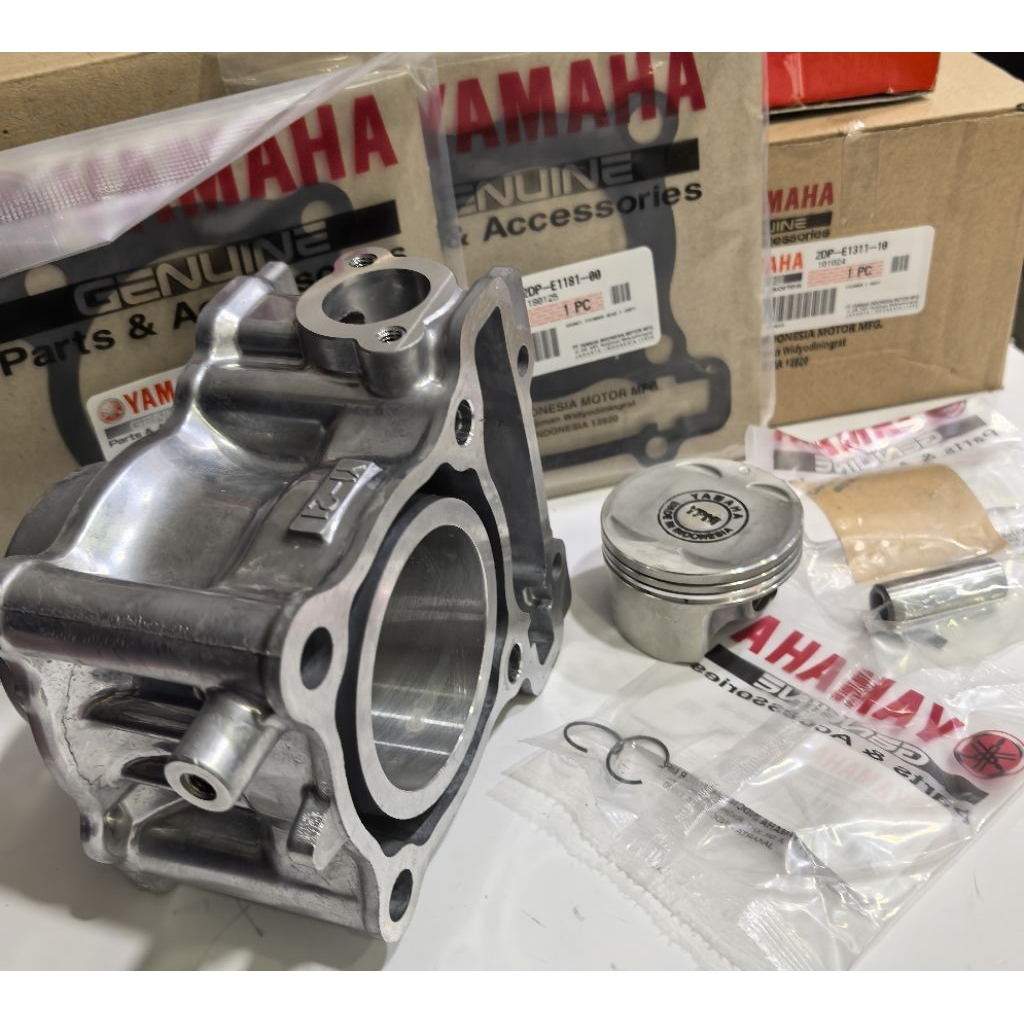 -YAMAHA R15 CYLINDER BLOCK ชุด -INCLUDE PISTON/RING/BLOCK & HEAD GASKET -2DP-E1311/BK6-WE160/BK6-WB0