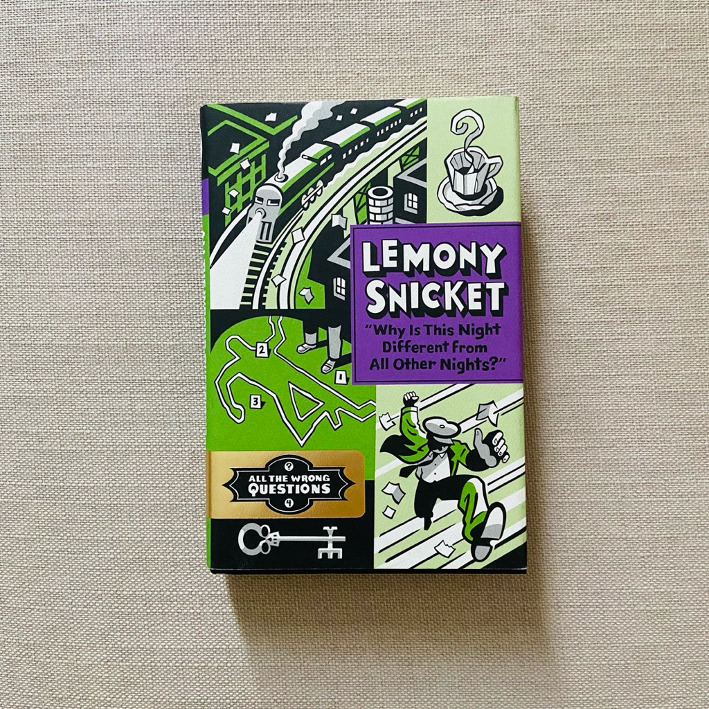 (ปกแข็ง) Lemony Sniket ทําไมคืนนี้แตกต่างจากคืนอื่นทั้งหมดคําถามผิดเด็กมือสอง