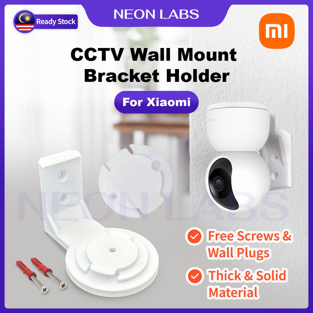 Xiaomi Smart Camera Wall Mount Bracket Holder ใช้งานร่วมกับ C300, C300 Dual, C400, C500, C500 Dual, 