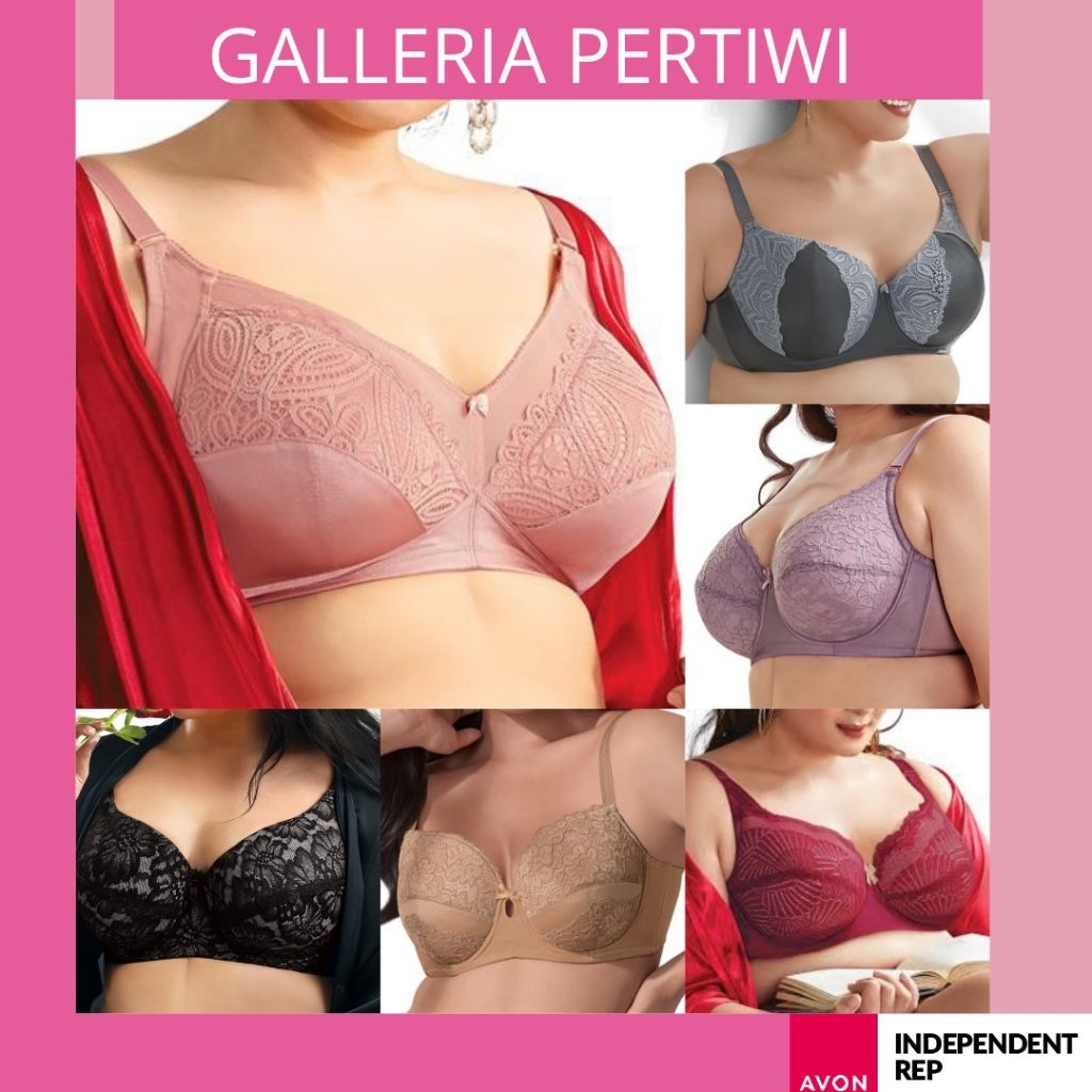 A VOL N BRA - Big Plus Size 44D (Wired & Non Wired Bra) Meredith/Delphina/Sallie/Liza/Zamira/Gabriel