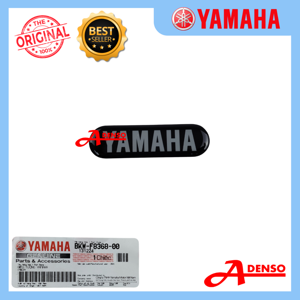 PG1 PG-1 EMBLEM LID SIDE COVER (ORIGINAL100%YAMAHA) BKW-F8368-00