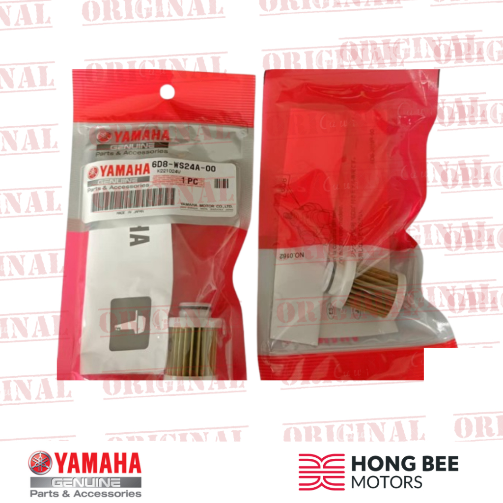 YAMAHA OUTBOARD FUEL FILTER 6D8-WS24A-00 1 - STROKE F115HP & ด้านล่าง