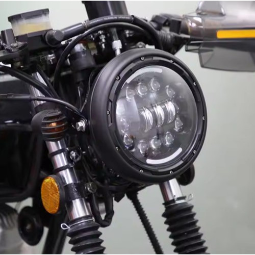 ไฟหน้า led 7 นิ้ว universal cafe racer hummer จักรยาน custom jeep light