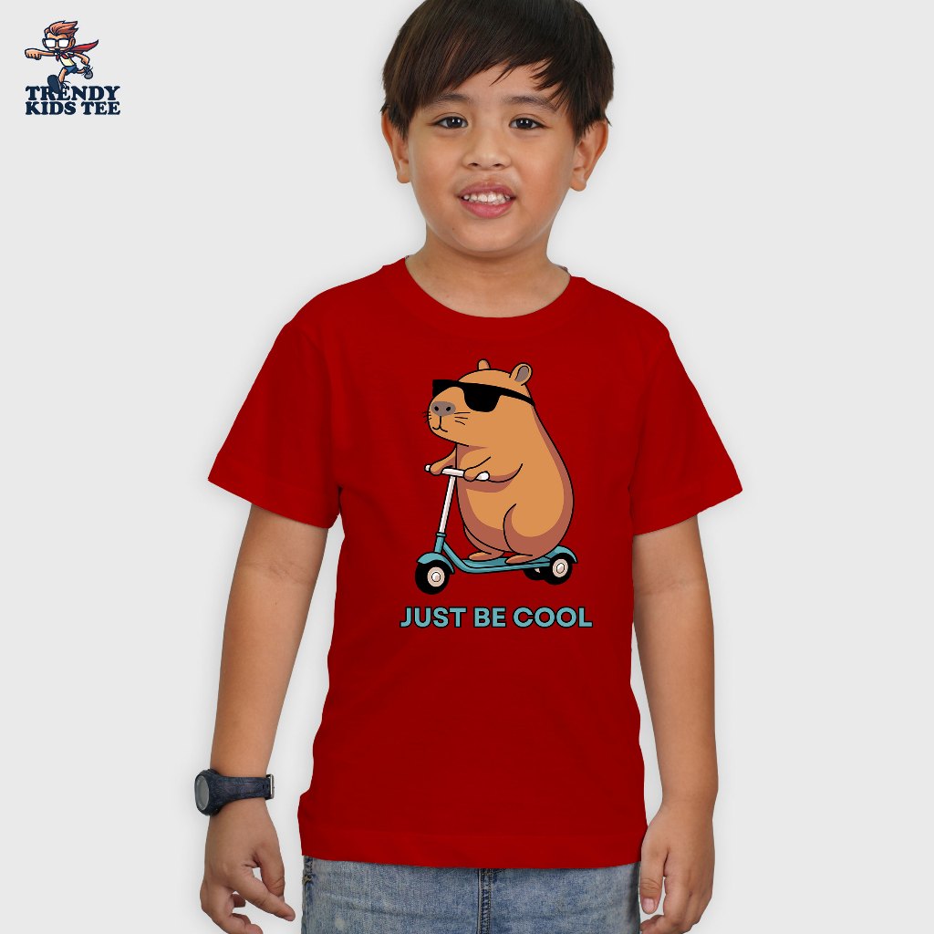 อินเทรนด์ Kids Tee July collection คอกลม ผ้าฝ้ายแท้เนื้อนุ่ม unisex TKTRNSSJ25/01