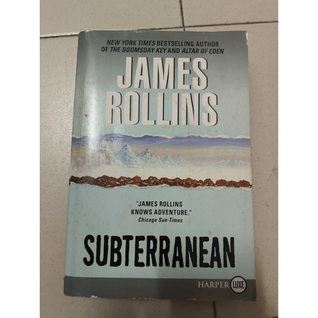 CLEARANCE [Preloved] JAMES ROLLINS: SUBTERRANNEAN