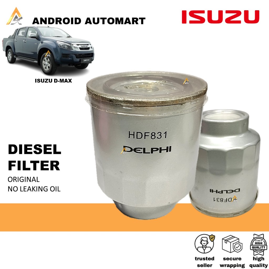 กรองดีเซล (HDF831) - ISUZU D-MAX FUEL FILTER กรองดีเซล