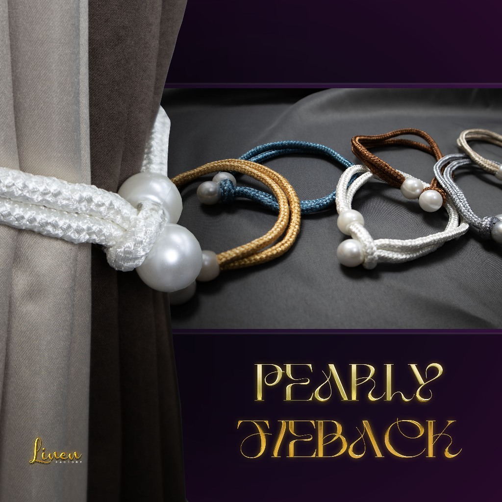 PEARLY TIEBACK******