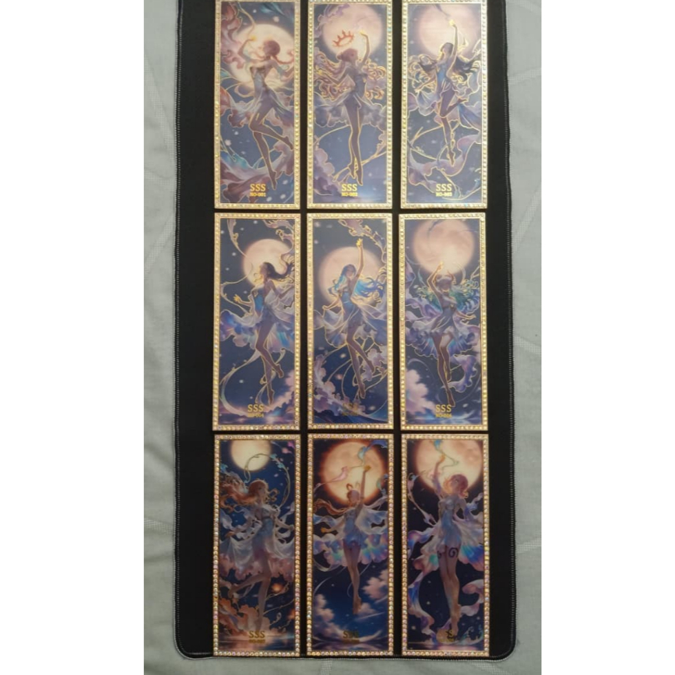 การ์ดเพชรโลหะยาว One Piece Yaomei SSS (One Piece CCG) (ครบชุด - 9 ชิ้น) Serial No. 94/99