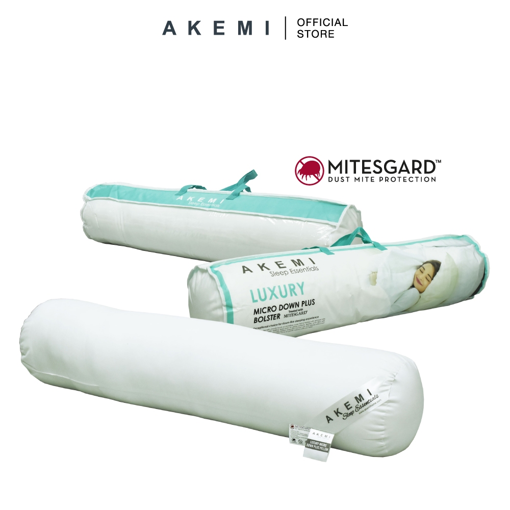AKEMI Sleep Essentials หมอนข้าง Micro Down Plus หรูหรา