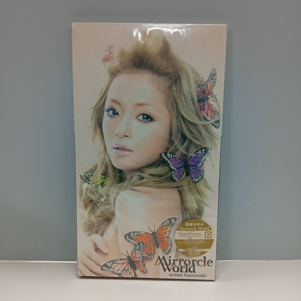 U279-99 CD+DVD TERPAKAI [ AYUMI HAMASAKI - MIRRORCLE WORLD ] CD+DVD U279-99