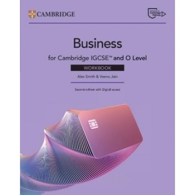 CAMBRIDGE IGCSE & O LEVEL BUSINESS WORKBOOK WITH DIGITAL (2 ปี) EBOOK. 9781009813549