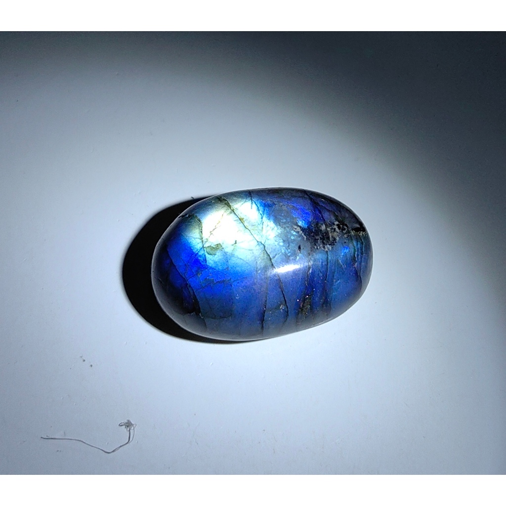 Kristal Semulajadi Labradorit Batu Pegang 10g-20g / Natural Labradorite หินปาล์มคริสตัล Healing อัญมณี 天然拉长石手