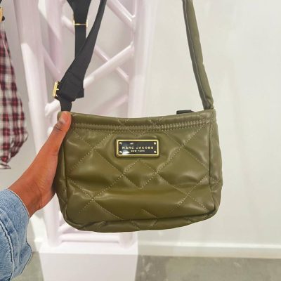 MJ Quilted Mini Crossbody Bag